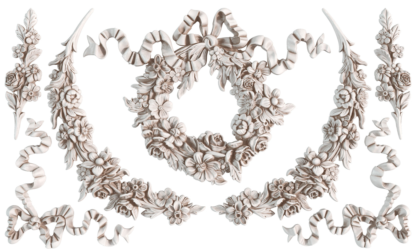 IOD Mould - Wreath & Swags