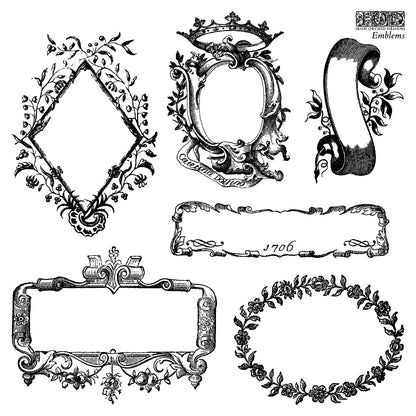 IOD Decor Stamp - Emblem