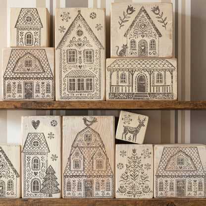 IOD Decor Stamp - Gingerbread Lane