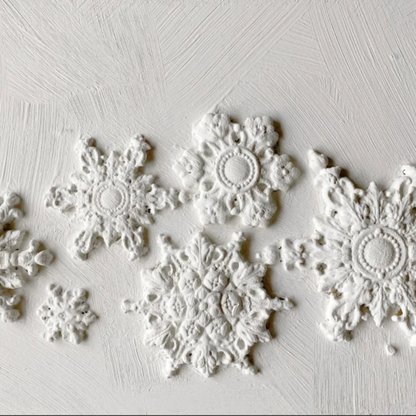 Beautiful castings from IOD’s Snowflakes Mould.