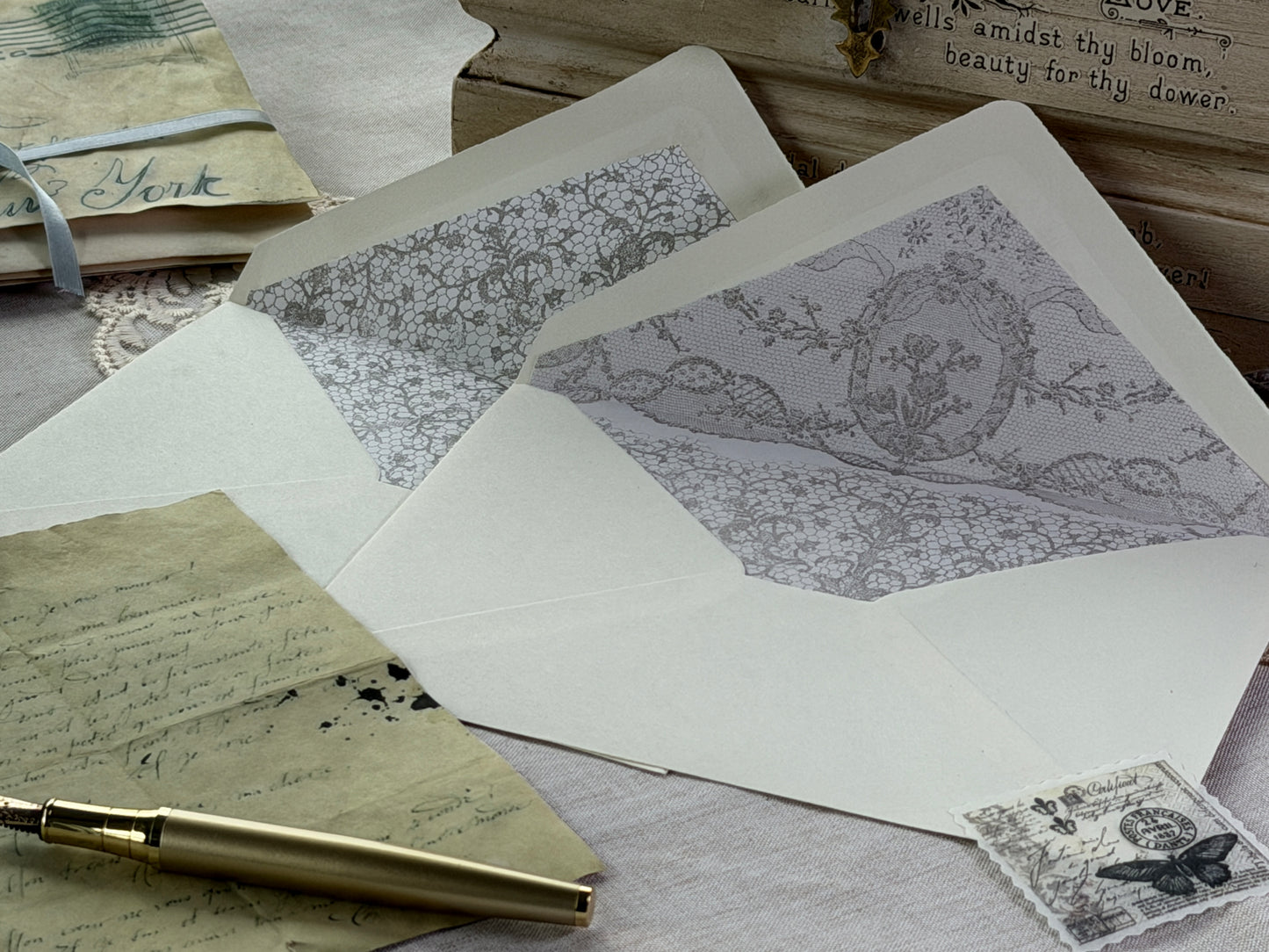 IOD Decor Stamp - Lace