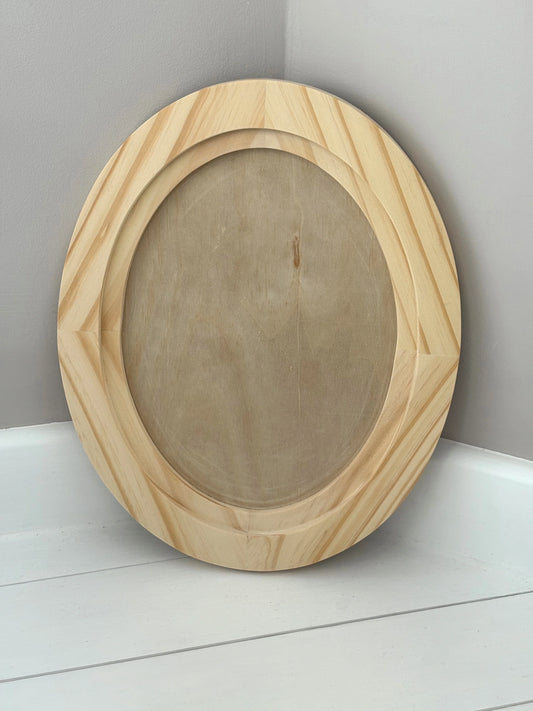 IOD Large Oval Wood Gallery Blank