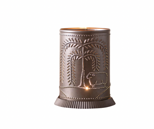 Irvin’s Tinware - Willow and Sheep Candle Warmer