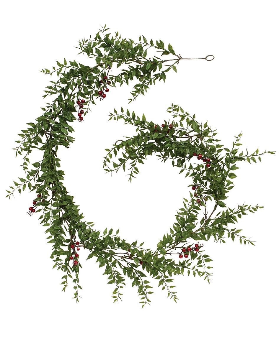 Col House Design - Lady Ruscus & Berries Garland