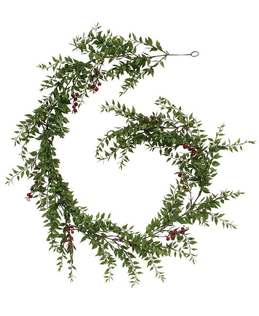 Col House Design - Lady Ruscus & Berries Garland