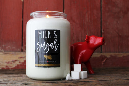 Milkhouse Candle Company - Farmhouse Mason Jar - Milk & Sugar