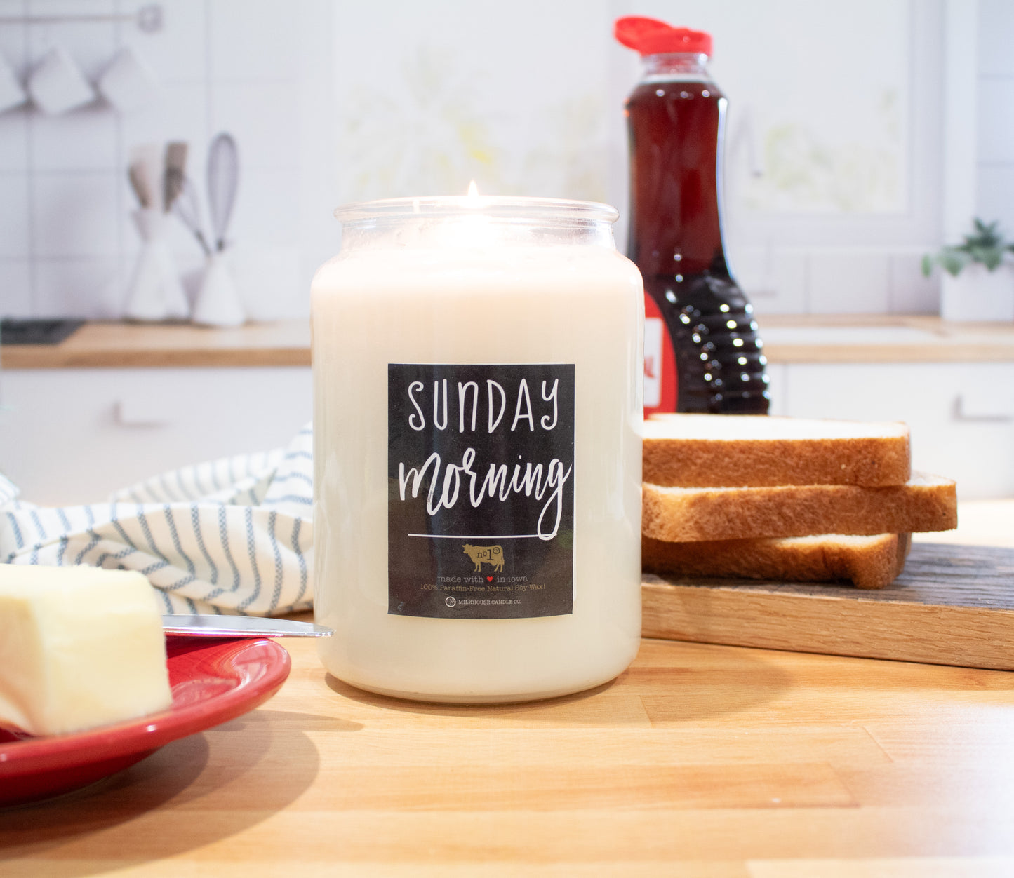 Milkhouse Candle Company - Farmhouse Mason Jar - Sunday Morning