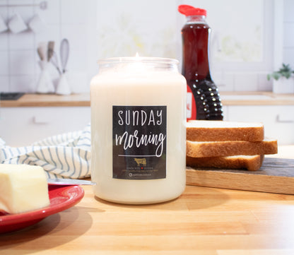 Milkhouse Candle Company - Farmhouse Mason Jar - Sunday Morning