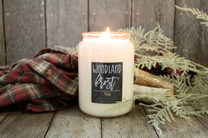 Milkhouse Candle Company - Farmhouse Mason Jar - Woodland Frost